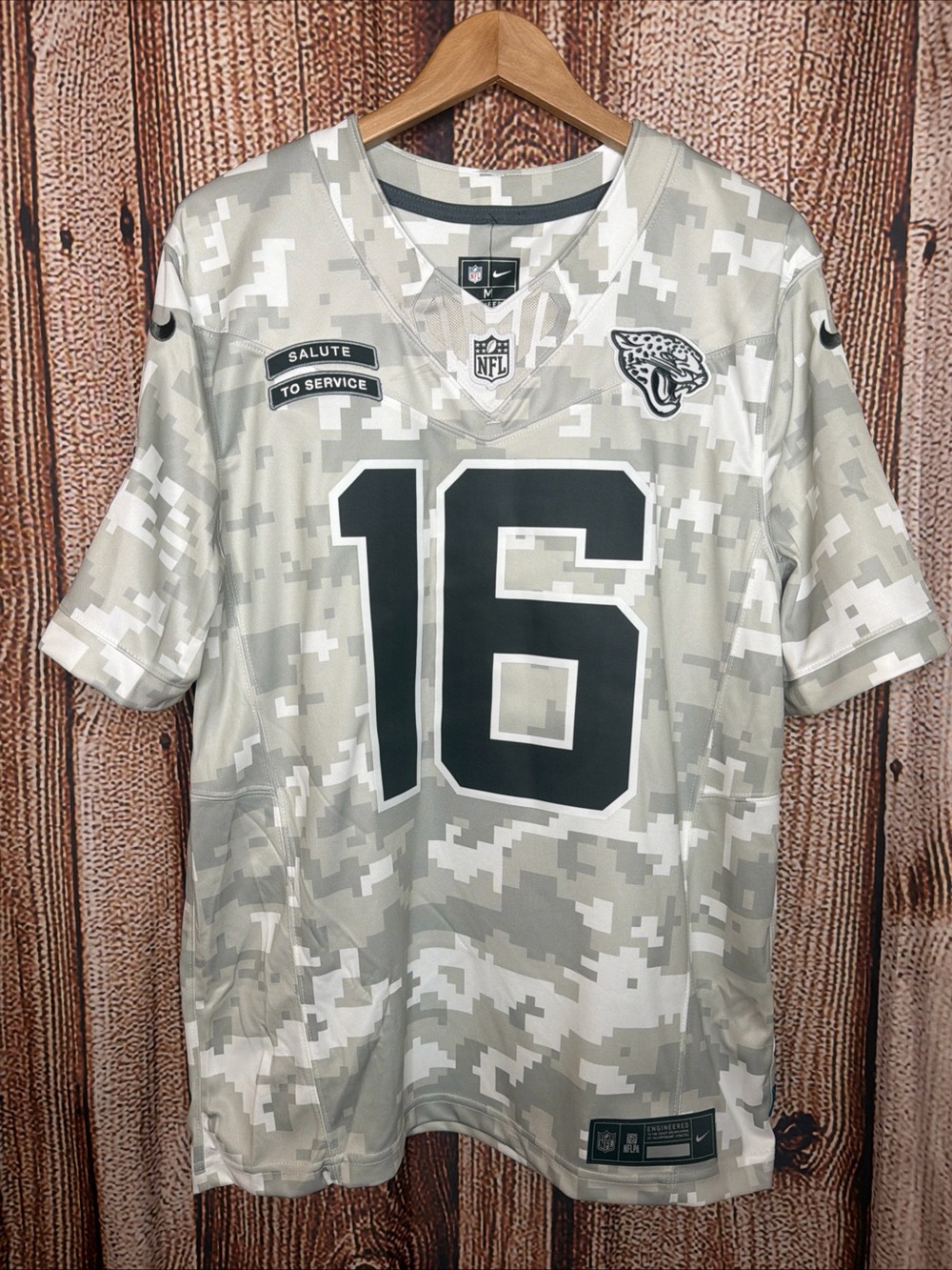 Nike Jacksonville Jaguars Salute to Service Lawrence #16 Jersey Dri-Fit Medium